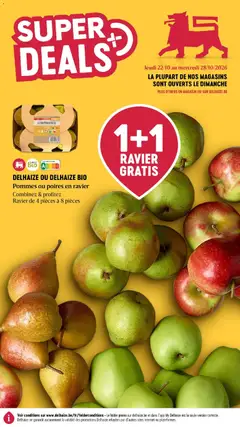 Delhaize publicité - Voorbeeld van een folder van Delhaize, geldig van 22/10/2026