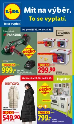 Náhled letáku Lidl leták - Spotřební zboží od 19.10.2026