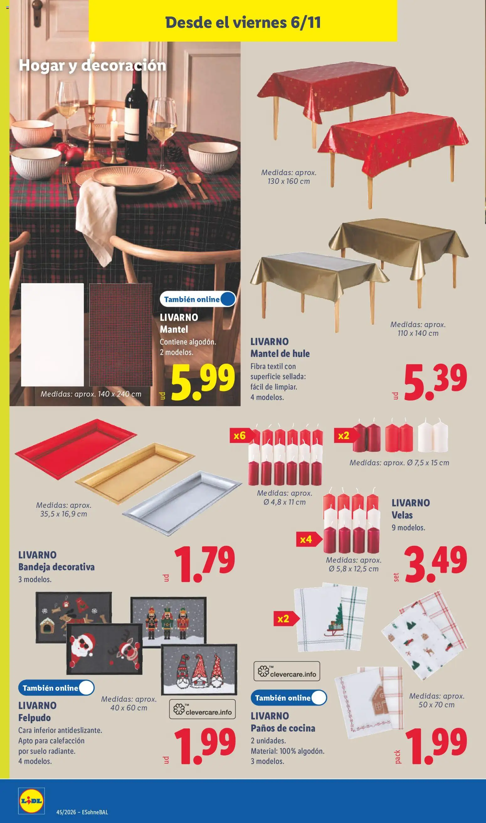 Lidl folleto de bazar │ válido desde el 02/11/2026 | Página: 18