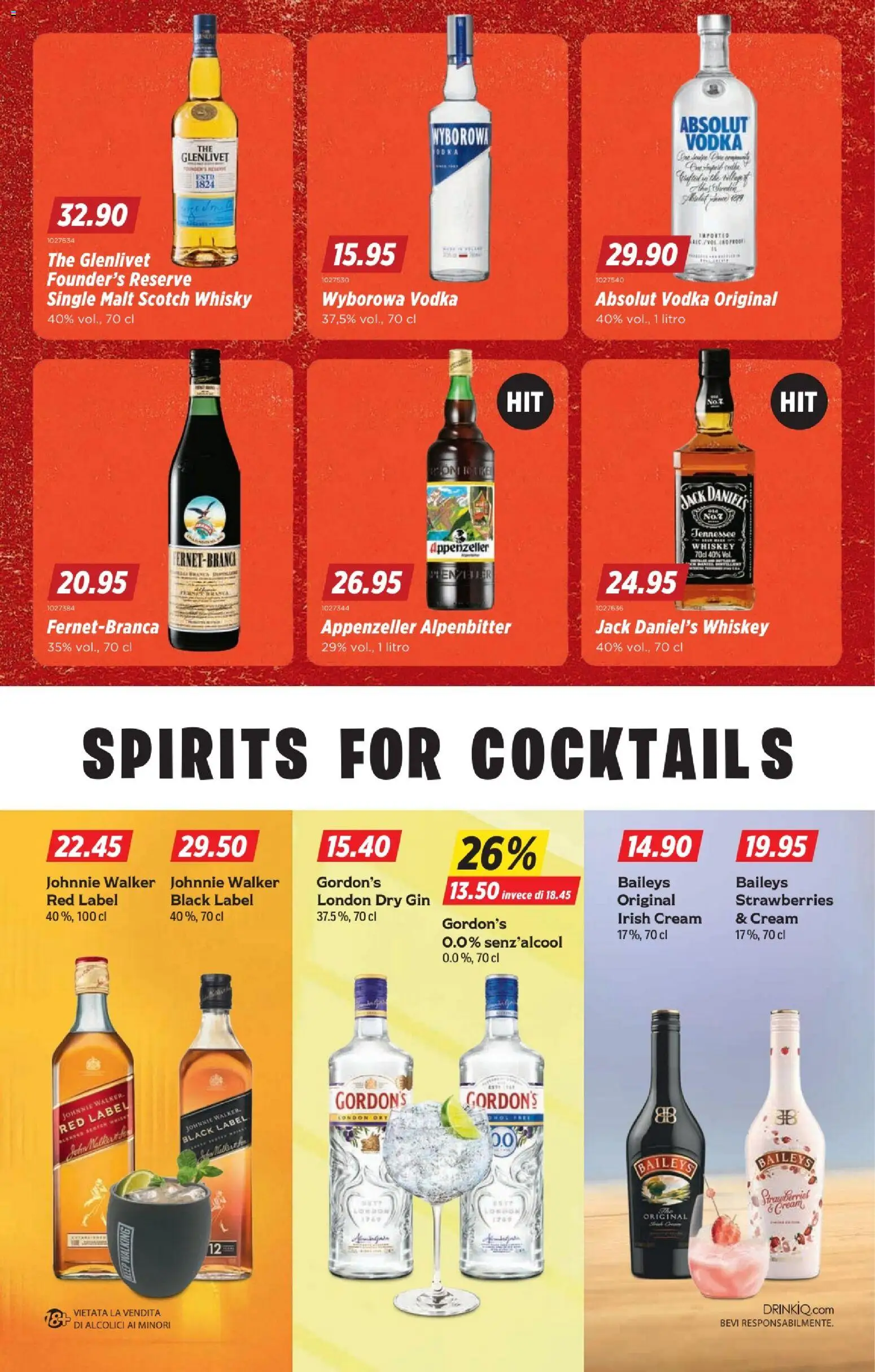Denner aktionen IT – gültig ab 16.07.2026 | Seite: 15 | Produkte: Gin, Whiskey