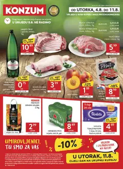 Konzum HR akciós újság - amely érvényes a következő dátumtól: 2026.08.04.