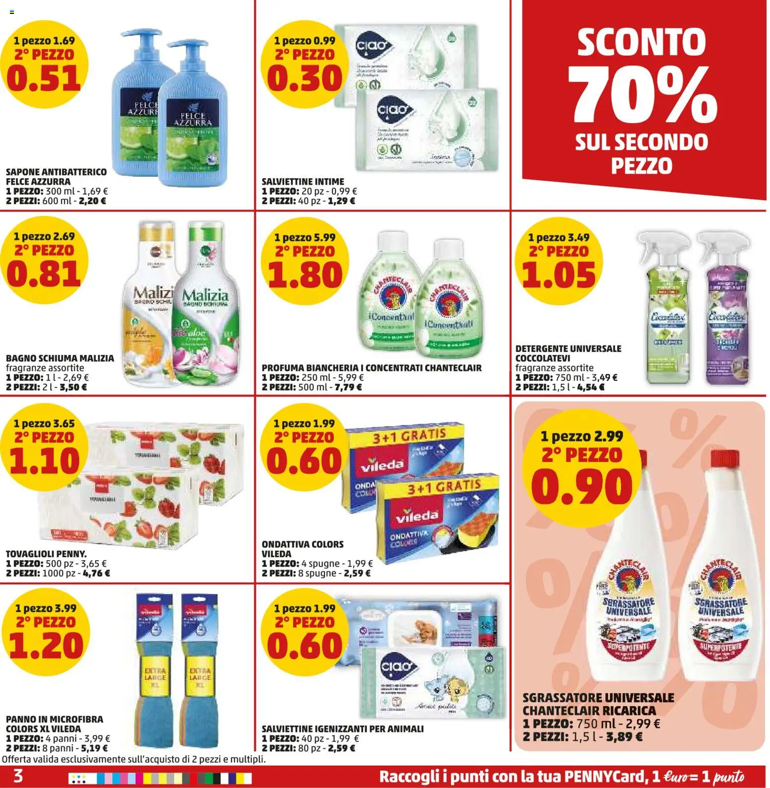 Volantino PENNY del 21.05.2026 | Pagina: 3 | Prodotti: Sapone, Detergente, Sgrassatore, Bagno