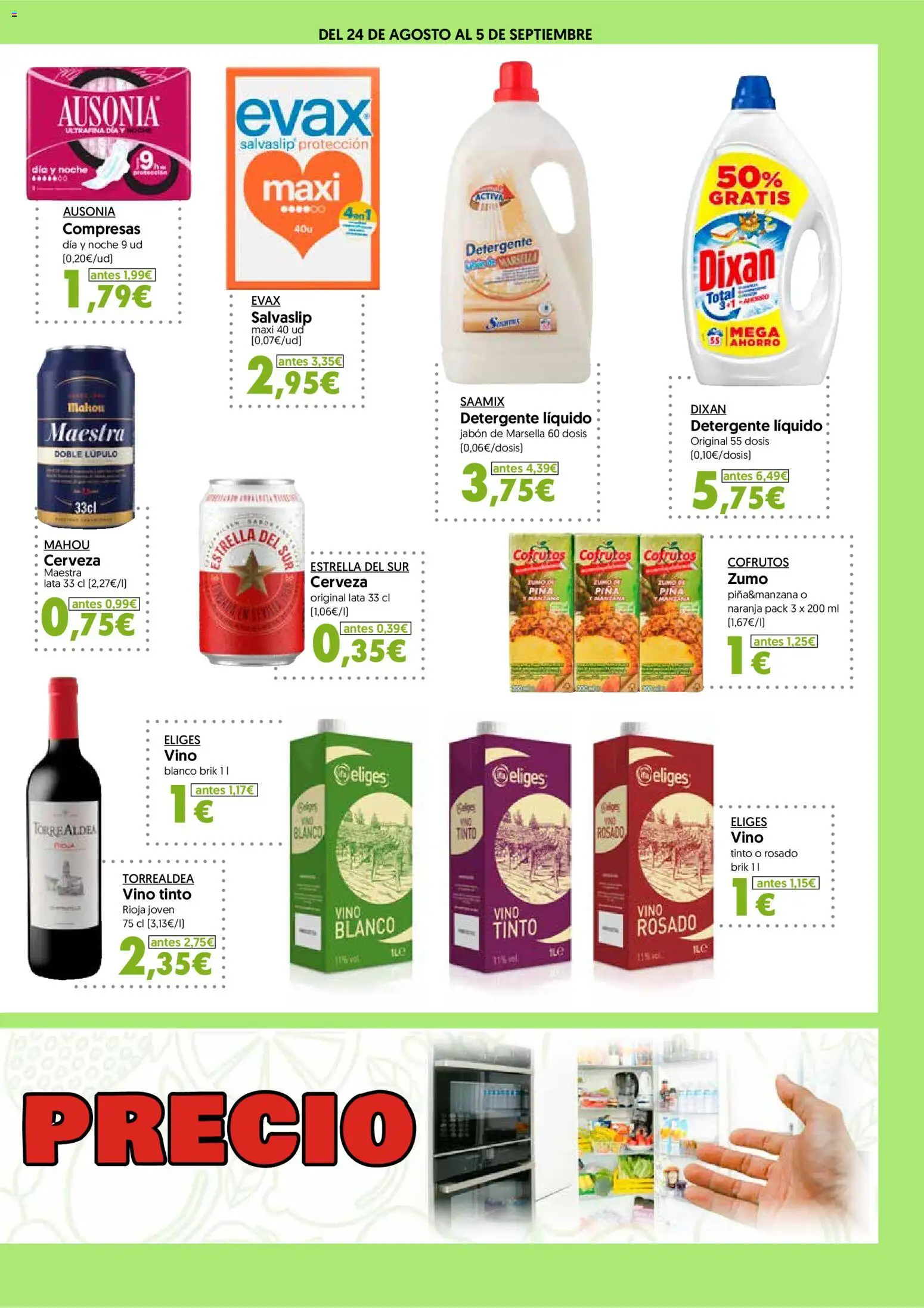 Hiper Usera folleto │ válido desde el 26/08/2026 | Página: 13 | Productos: Jabón, Detergente, Vino rosado, Vino blanco