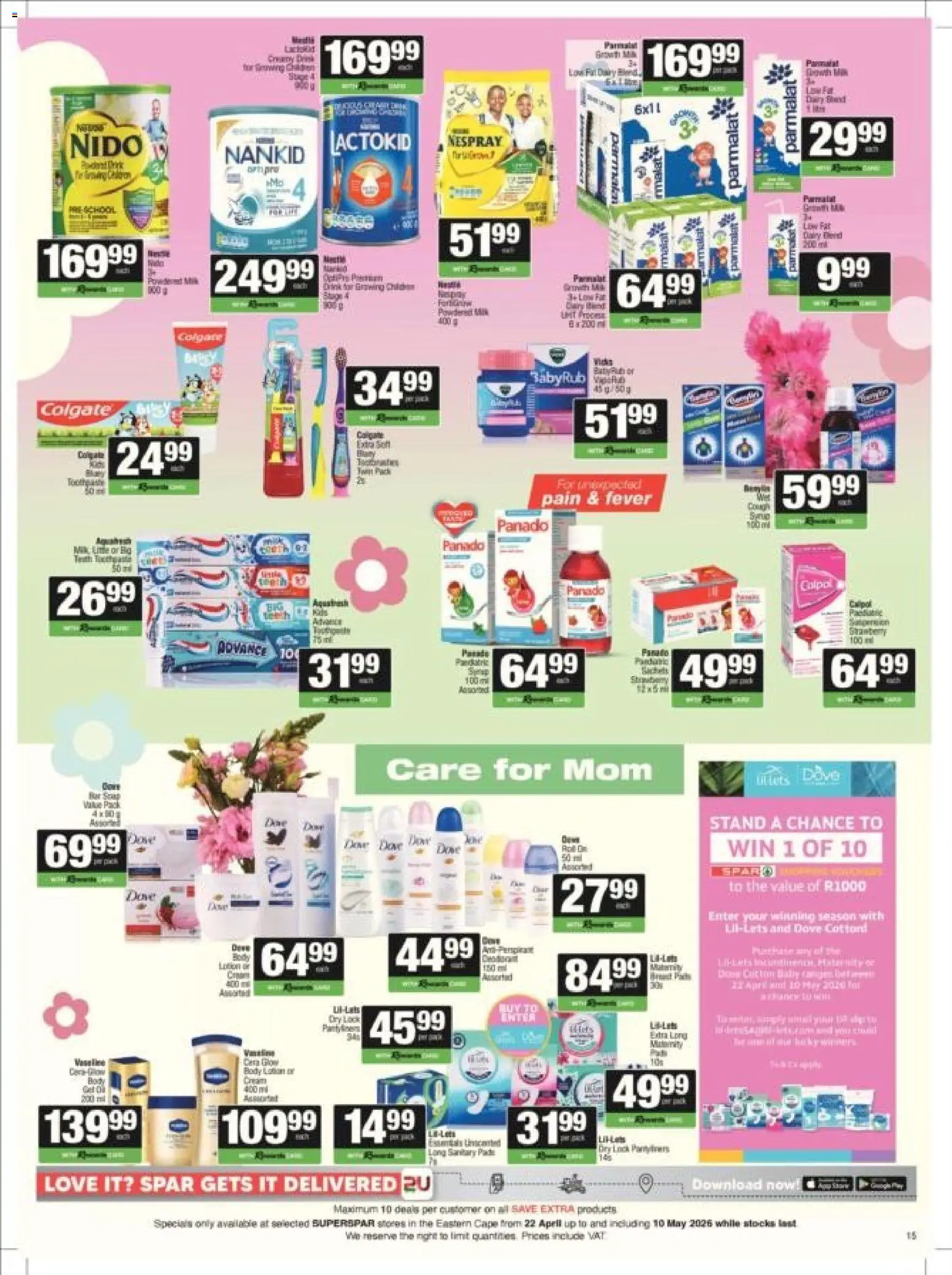 New Superspar catalogue – valid from 22.04.2026 | Page: 15 | Products: Lock, Lotion