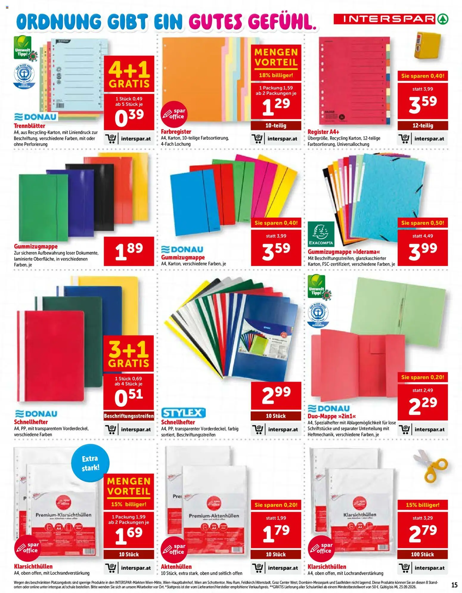 Interspar So Macht Schule Spass gültig ab 25.06.2026 | Seite: 15
