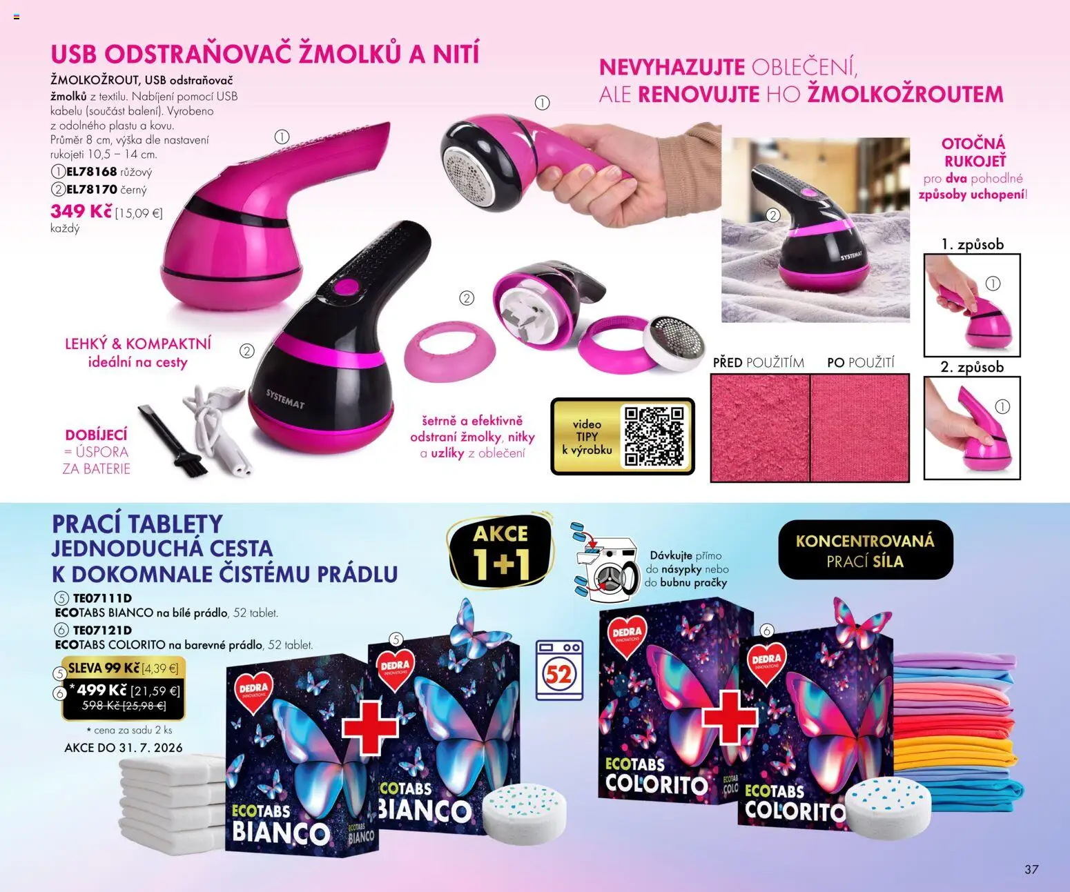 Nové Dedra akcie – leták je platný od 01.07.2026 | Strana: 37