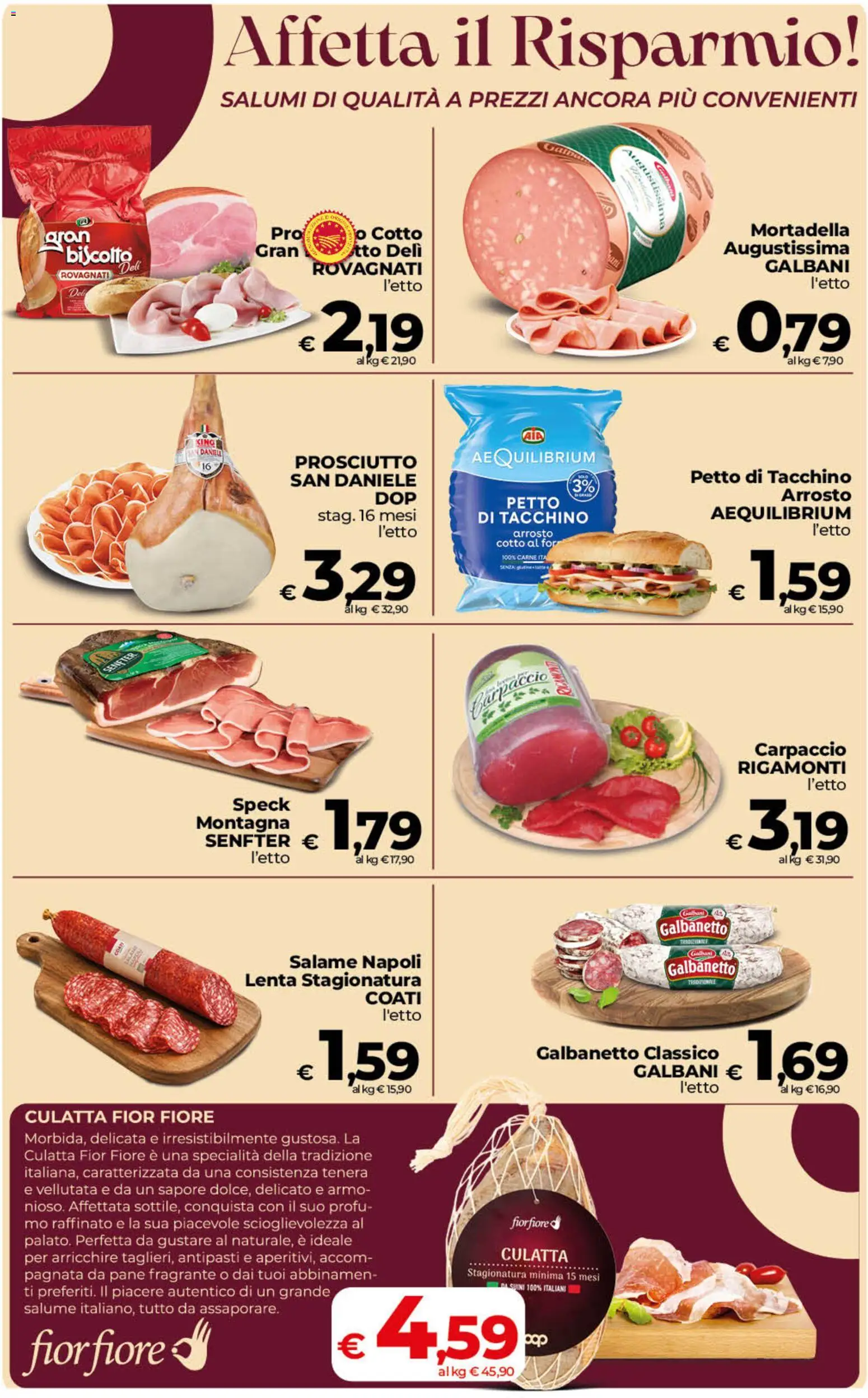 Volantino COOP del 02/10/2026 | Pagina: 11 | Prodotti: Speck, Pane, Petto di tacchino, Specialità