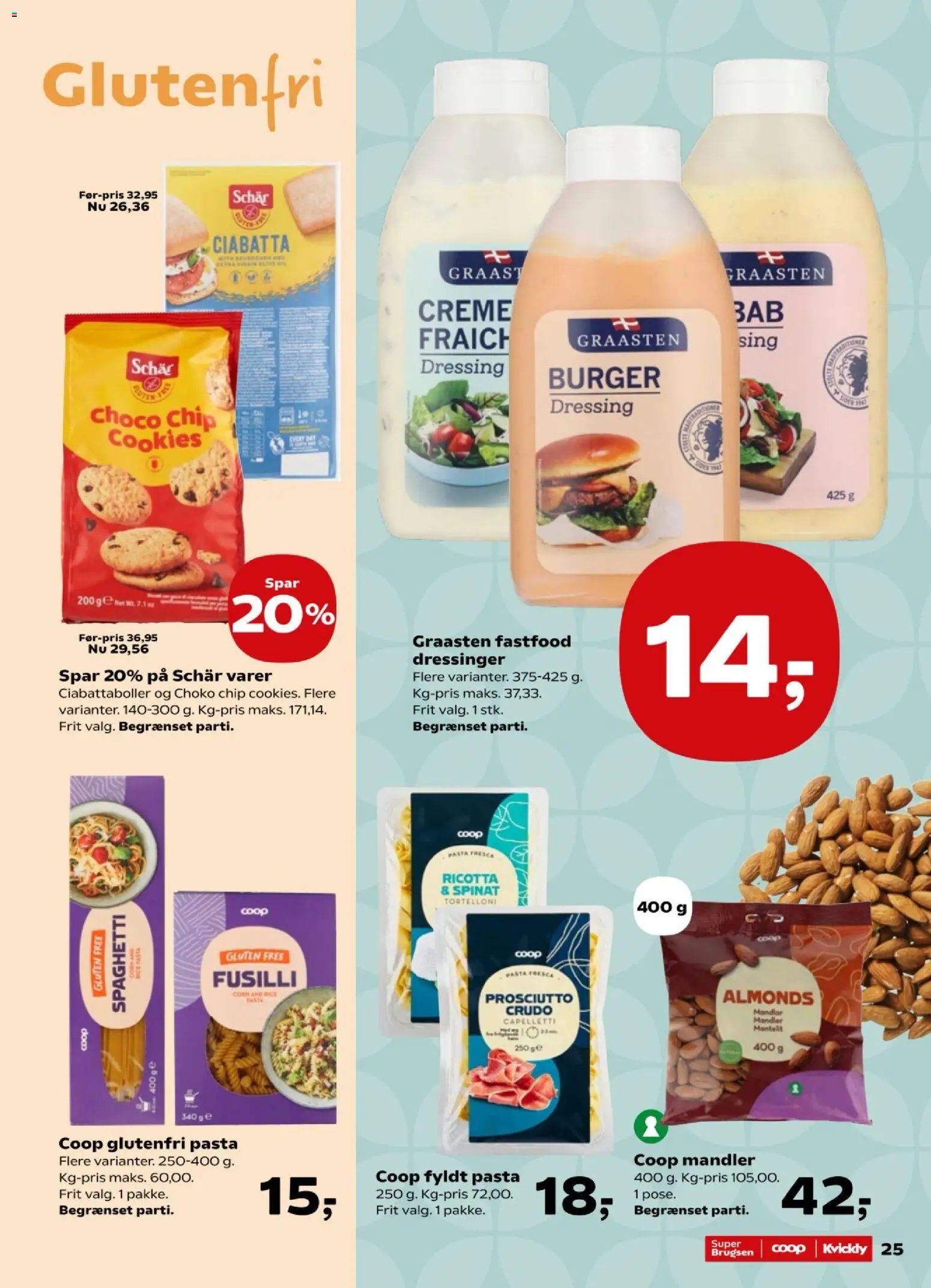 Kvickly tilbudsavis – gyldig fra 11/09/2026 | Side: 31 | Produkter: Creme, Pasta, Dressing, Fyldt pasta