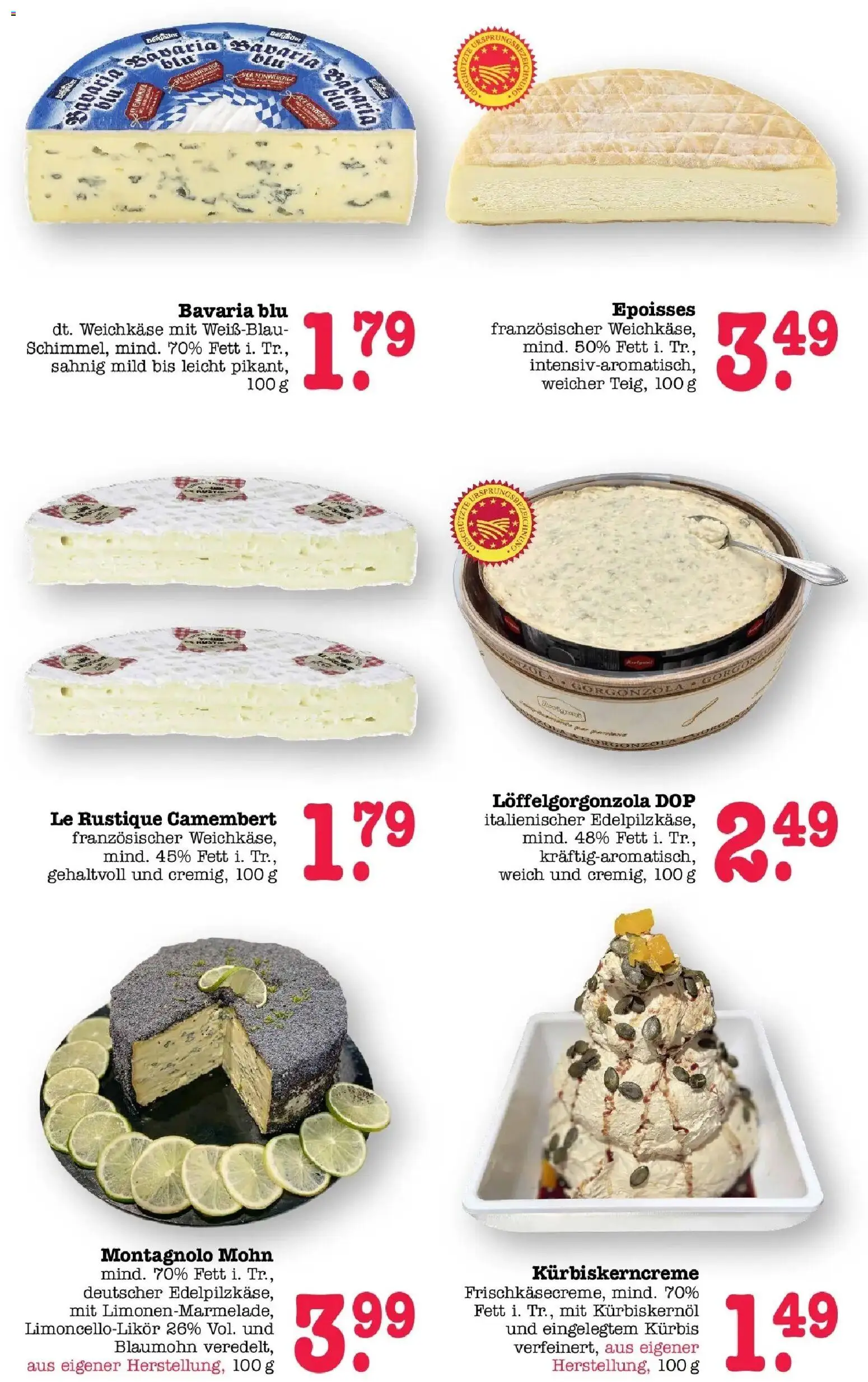 Edeka Prospekt Offenbach (ab 19.10.2026) » Angebote Online | Seite: 13 | Produkte: Kürbiskernöl, Camembert, Kürbis