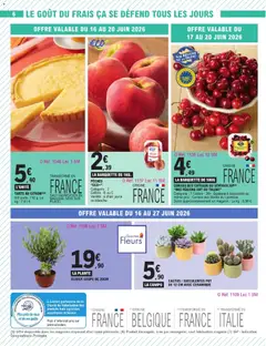 E.Leclerc - Prévisualisation de E.Leclerc catalogue valide à partir de 16.06.2026 | Page: 18 | Produits: Citron, Cerises, Olivier