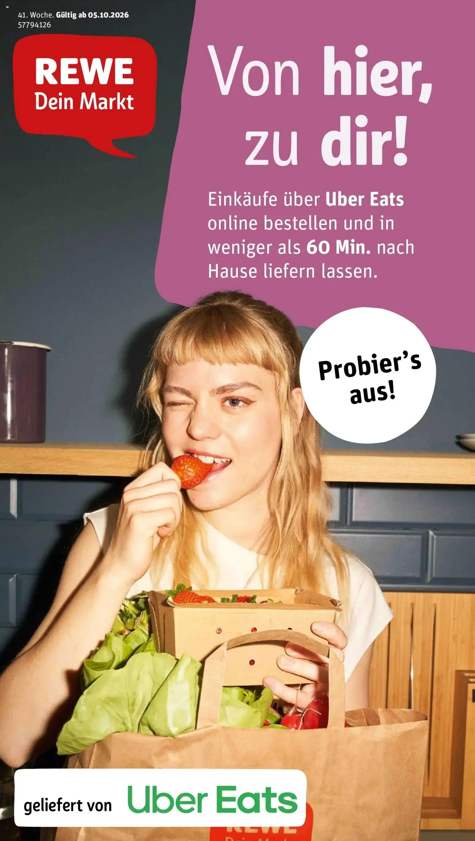 REWE Prospekt ab 05.10.2026 zum Blättern » Angebote | Seite: 1