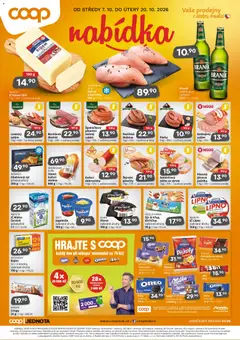 Náhled letáku Coop leták - Jihočeský region od 07.10.2026