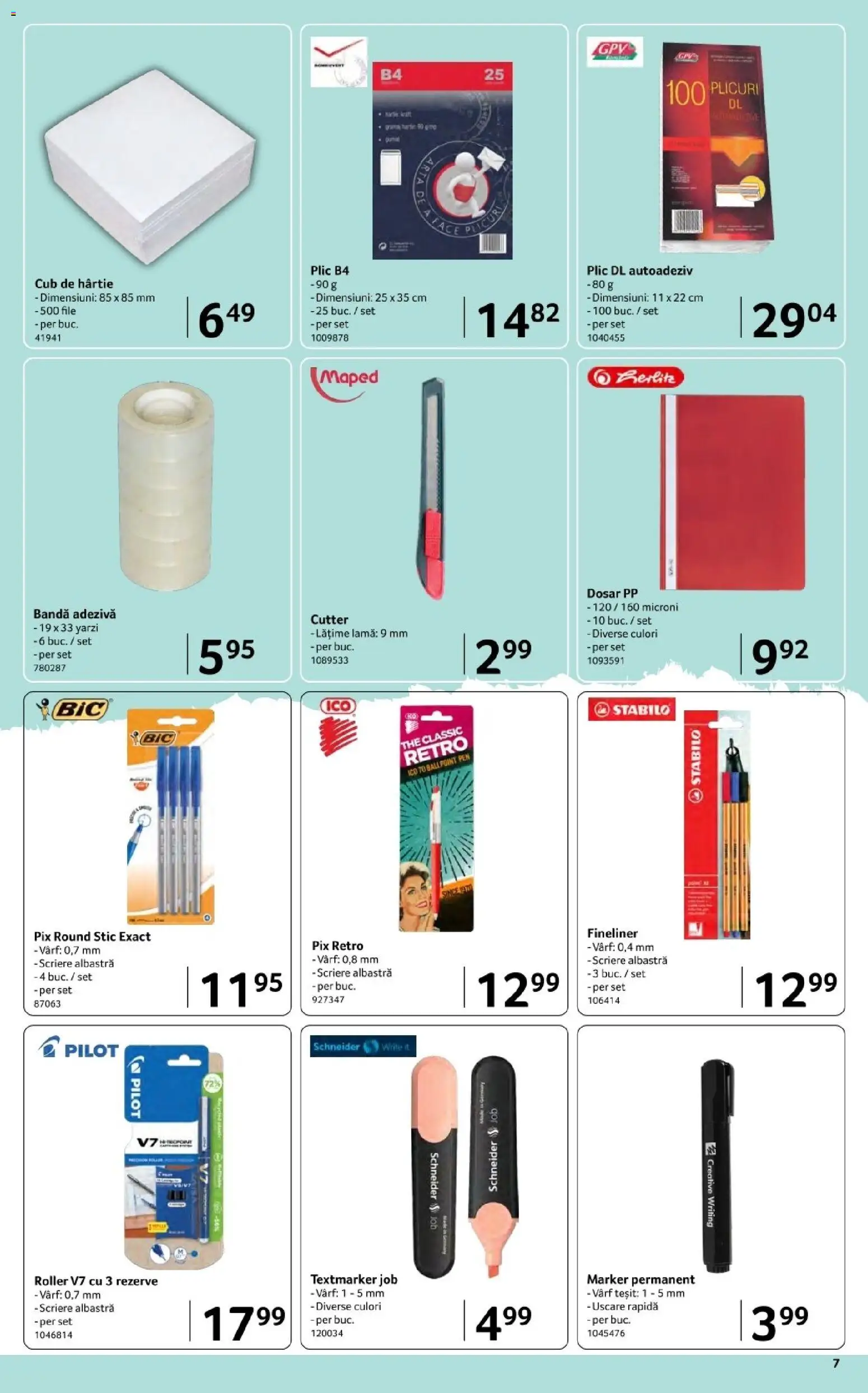 Noul catalog Selgros – valabil de la 06.03.2026 | Pagină: 7 | Produse: Cutter