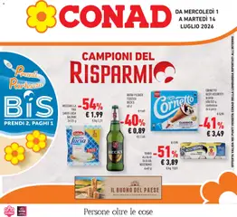 Anteprima del volantino Conad volantino Lombardia valido a partire dal 01/07/2026