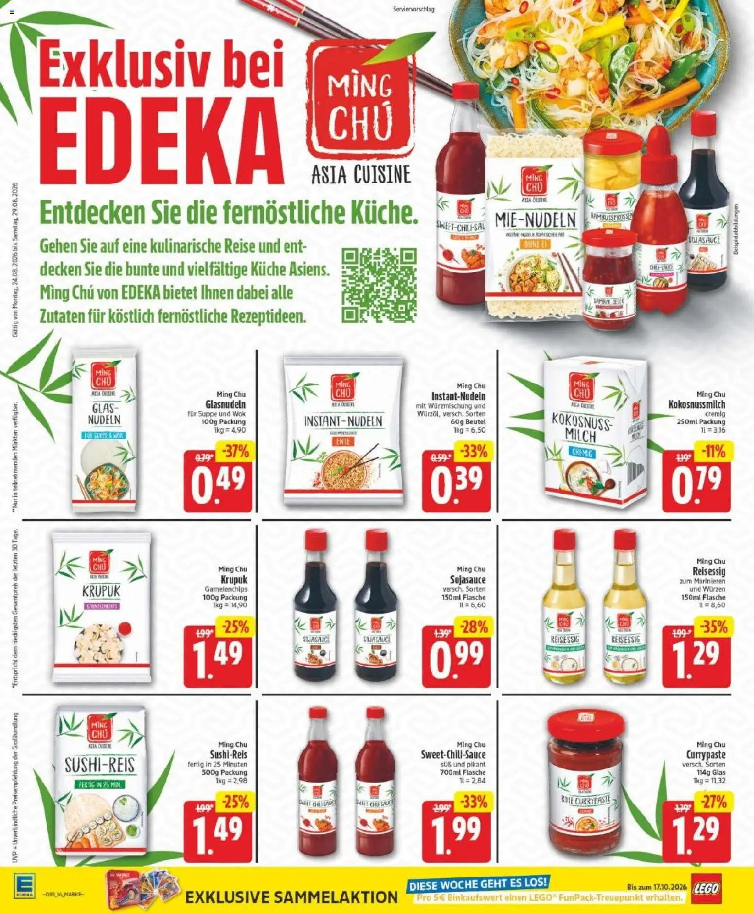 Edeka Prospekt Bremen – gültig ab 23.08.2026 | Seite: 18 | Produkte: Küche, Chili, Wok, Ente