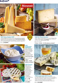 Bofrost katalog akcije – veljaven od 04.03.2026 | Stran: 44 | Izdelki: Teza, Kos, Mleko, Sir