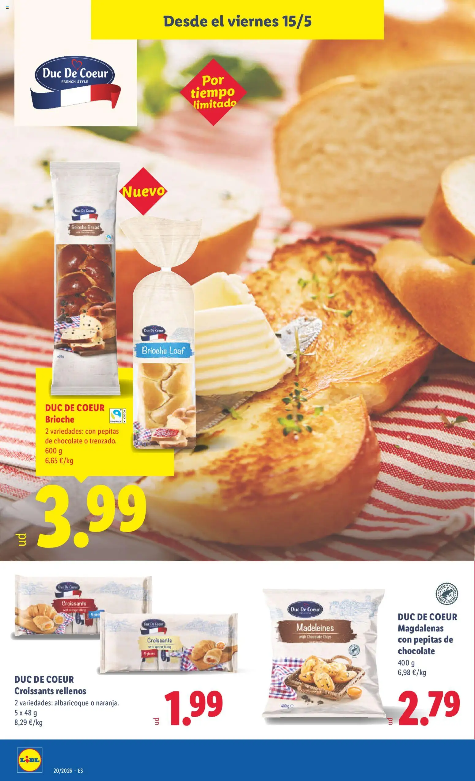 Lidl folleto │ válido desde el 11.05.2026 | Página: 32 | Productos: Chocolate, Αποφλοιωτής σκόρδου, Magdalenas
