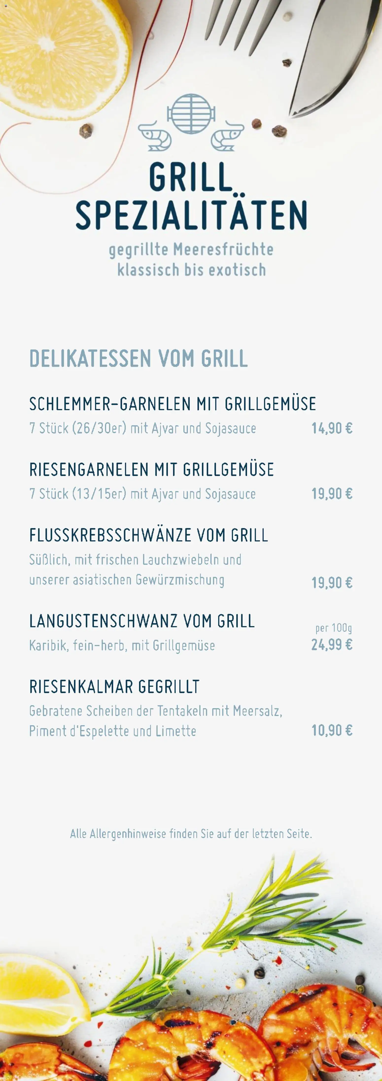 Edeka Struve Hummerstand – gültig ab 01.08.2026 | Seite: 7 | Produkte: Grill, Meeresfrüchte, Limette