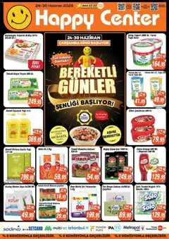 24 Haziran 2026 tarihinden itibaren geçerli olan Happy Center kataloğu önizlemesi