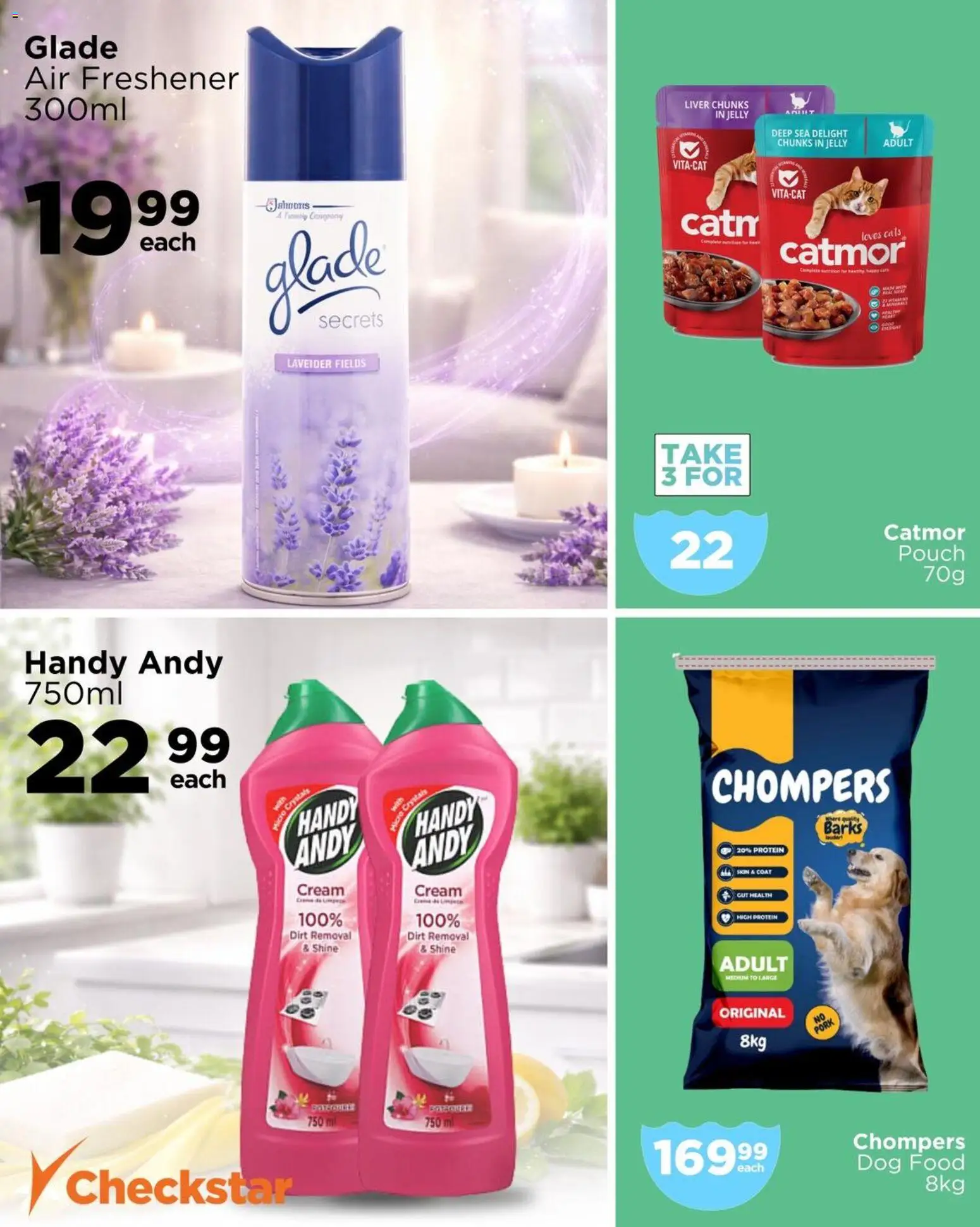 New Check Star catalogue – valid from 08/04/2026 | Page: 10 | Products: Coat, Liver, Protein, Air freshener