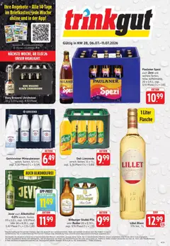 Trinkgut Prospekt Großbottwar ab 06.07.2026 gültig