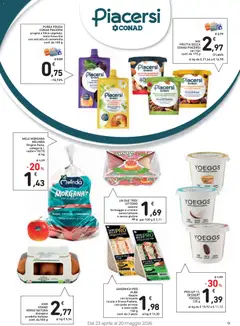 Anteprima del volantino Conad volantino Superstore Benessere Piemonte valido a partire dal 23.04.2026 | Pagina: 9