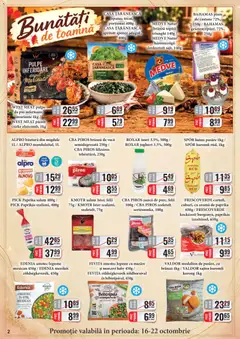 Ofertele CBA valabile de la 16.10.2026 | Pagină: 2 | Produse: Baby, Pui, Alpro, Morcovi