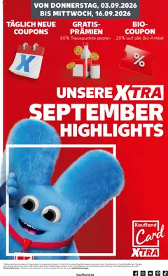 Kaufland DE -DE Folder - Voorbeeld van een folder van Kaufland DE, geldig van 03-09-2026
