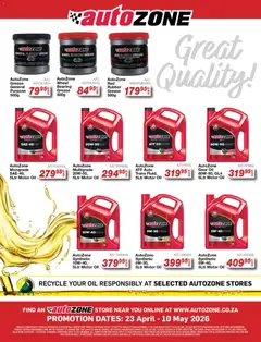 AutoZone specials catalogue – valid from 23.04.2026 | Page: 16