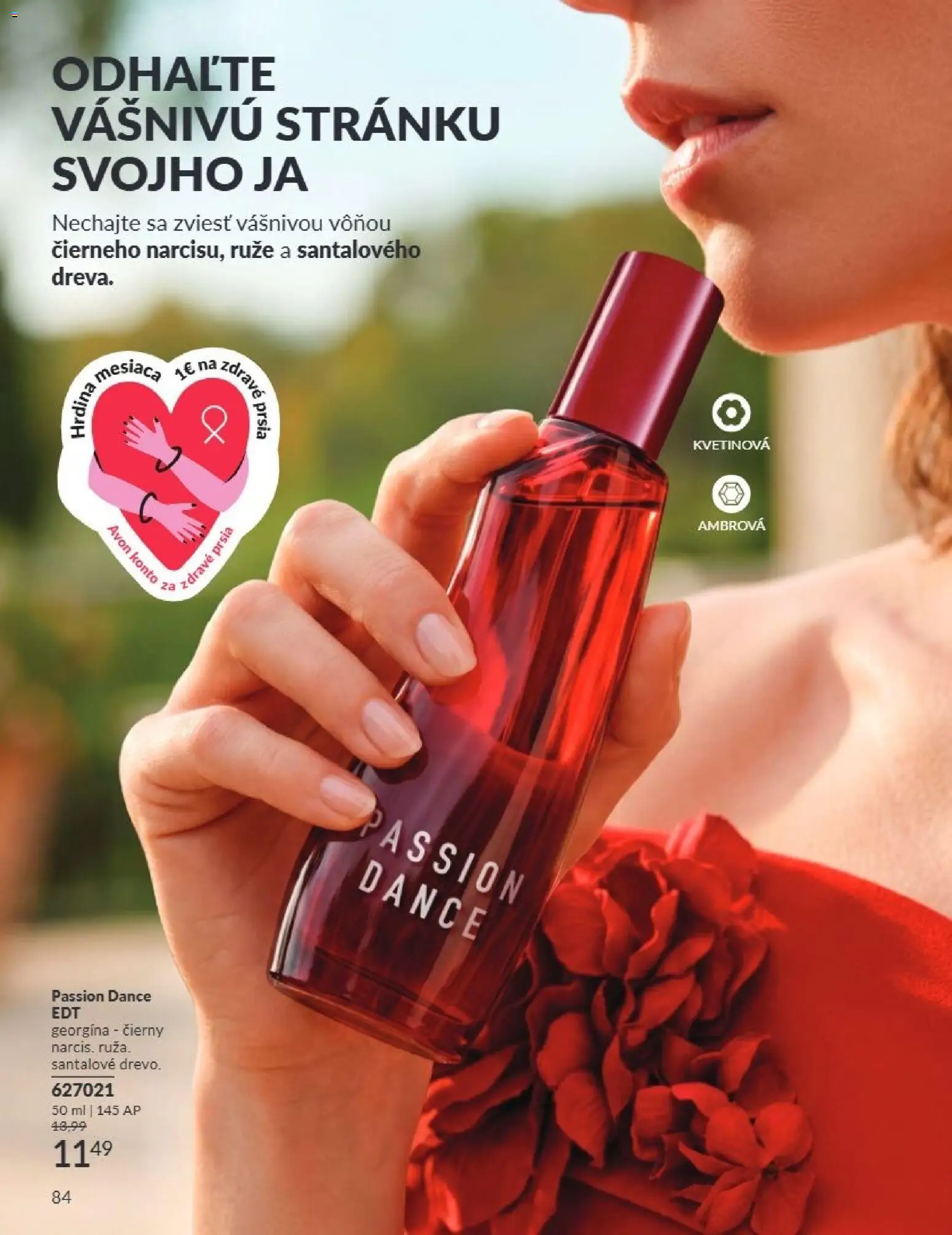 Nové Avon akcie – leták je platný od 01.07.2026 | Strana: 84 | Produkty: Ruže