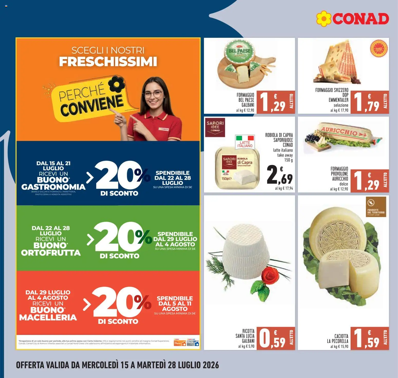 Volantino Conad del 15/07/2026 | Pagina: 12