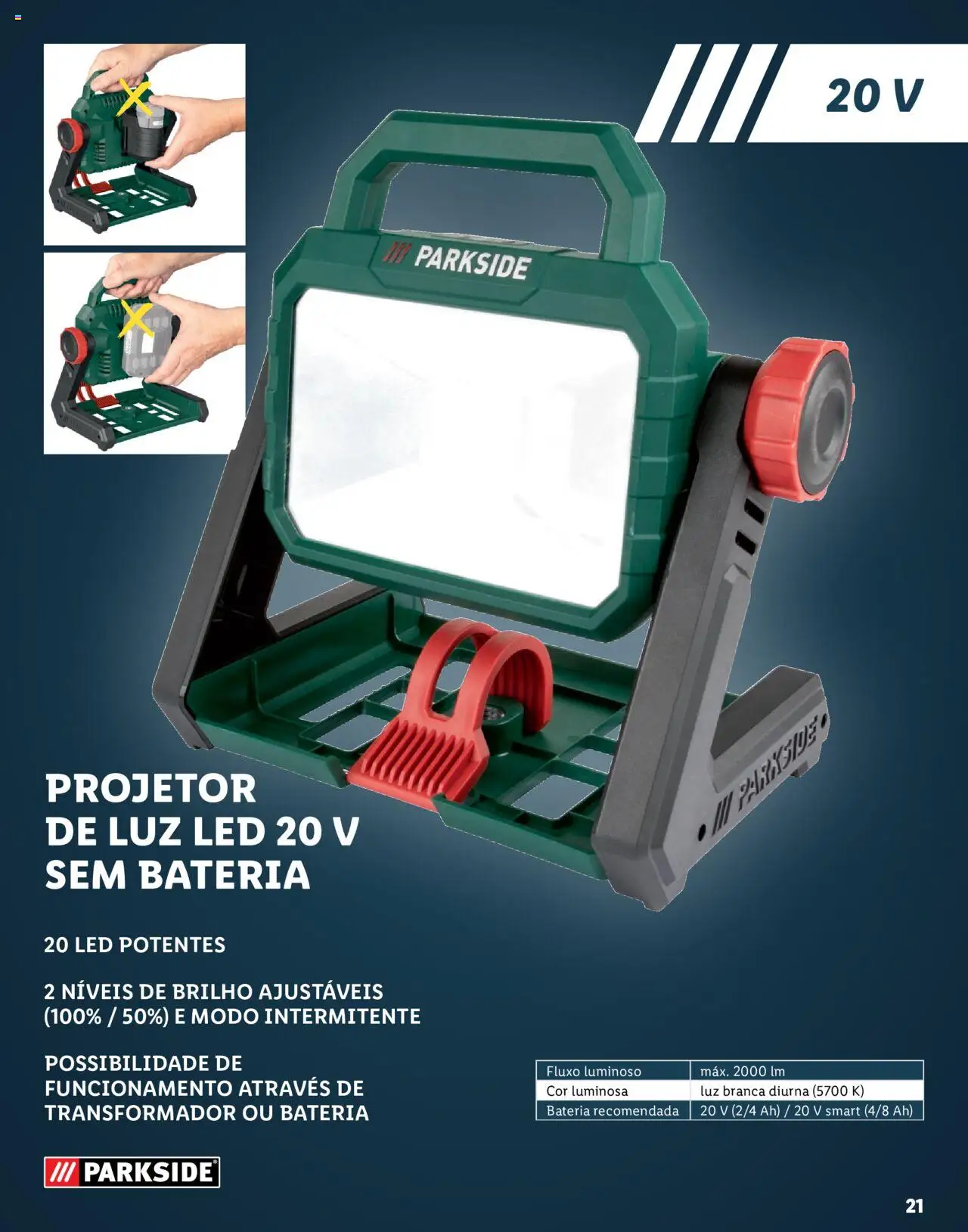 Lidl Baterias E Ferramentas │ válido de 02/02/2023 | Página: 21
