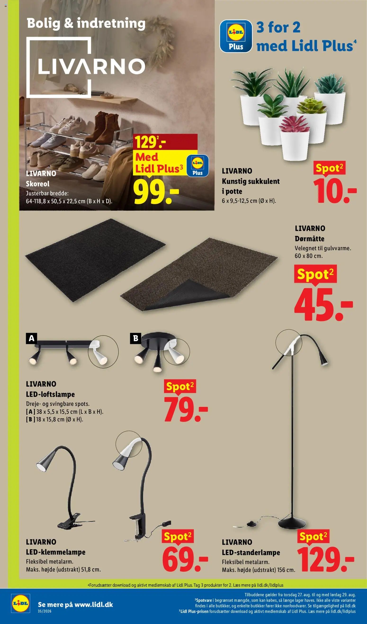 Lidl tilbudsavis – gyldig fra 23/08/2026 | Side: 12 | Produkter: Dørmåtte, Søm