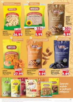 Náhled letáku Kaufland Polsko leták od 29.04.2026 | Strana: 43 | Produkty: Omega 3, Ananas, Omega, Pesto