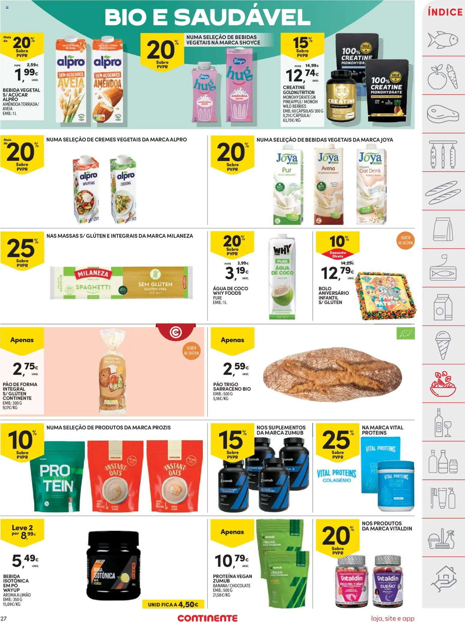 Continente folheto │ válido de 23/06/2026 | Página: 29 | Produtos: Aveia, Bolo, Pó, Bebida