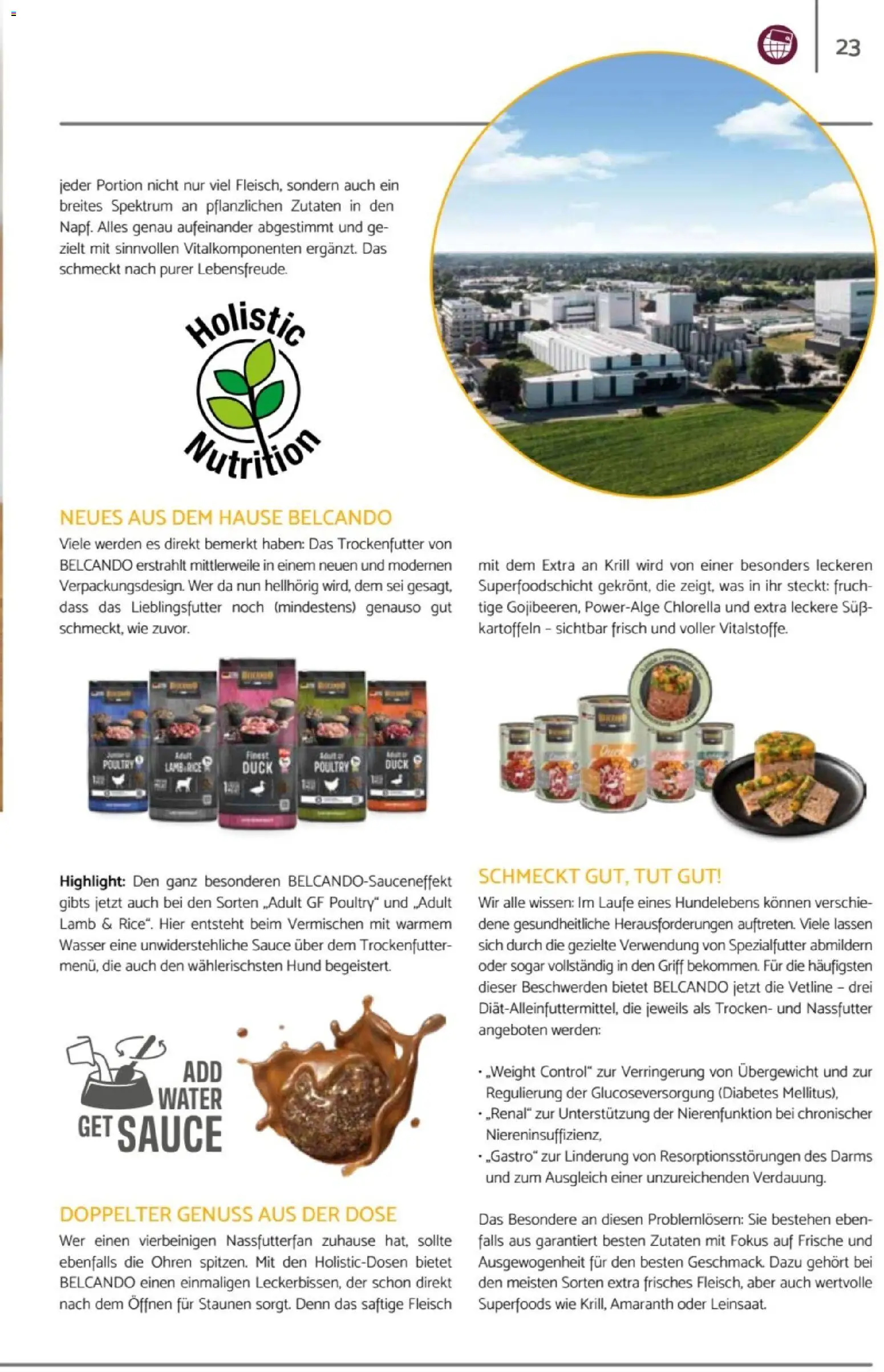 zookauf Heimtier Journal – gültig ab 01.06.2026 | Seite: 23 | Produkte: Kartoffeln, Wasser, Fleisch
