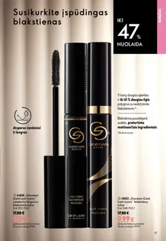 Oriflame leidinys galioja nuo 2026.08.26 | Puslapis: 81 | Prekių: Makiažas, Tušas