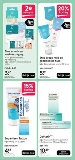 Etos folder - Voorbeeld van een folder van Etos, geldig van 11.05.2026 | Pagina: 35 | Producten: Kan, Crème, Zalf