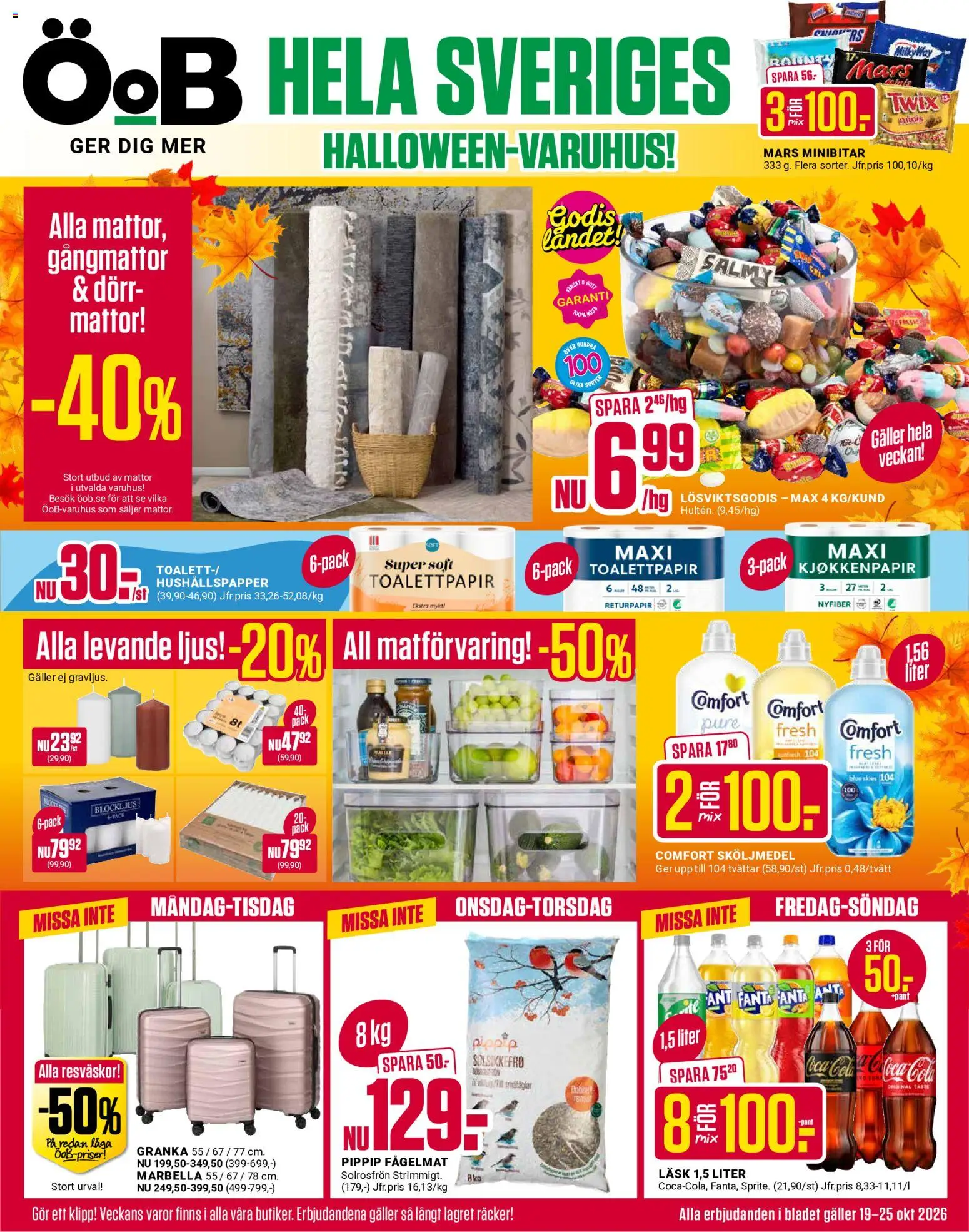ÖoB reklamblad aktuell från 19/10/2026 | Sida: 1