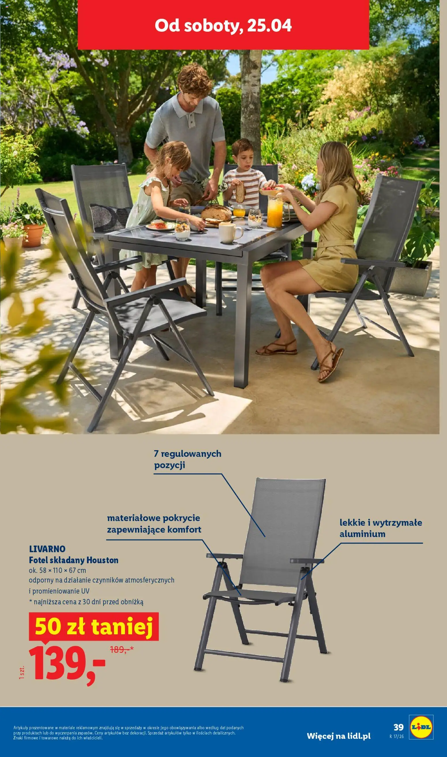 Lidl Katalog od 20.04.2026 | Strona: 53 | Produkty: Fotel