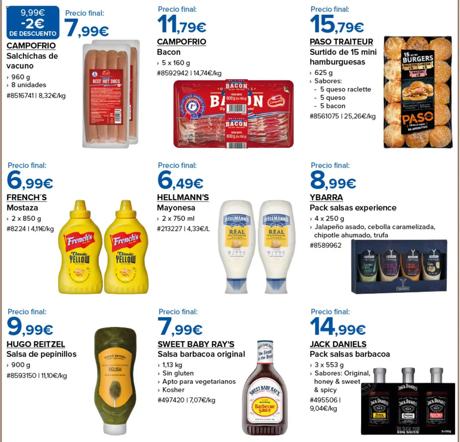 Costco catálogo │ válido desde el 30/06/2026 | Página: 3 | Productos: Λάστιχο με πιεστικό, Παγωμένο τσάι, Barbacoa, Peso