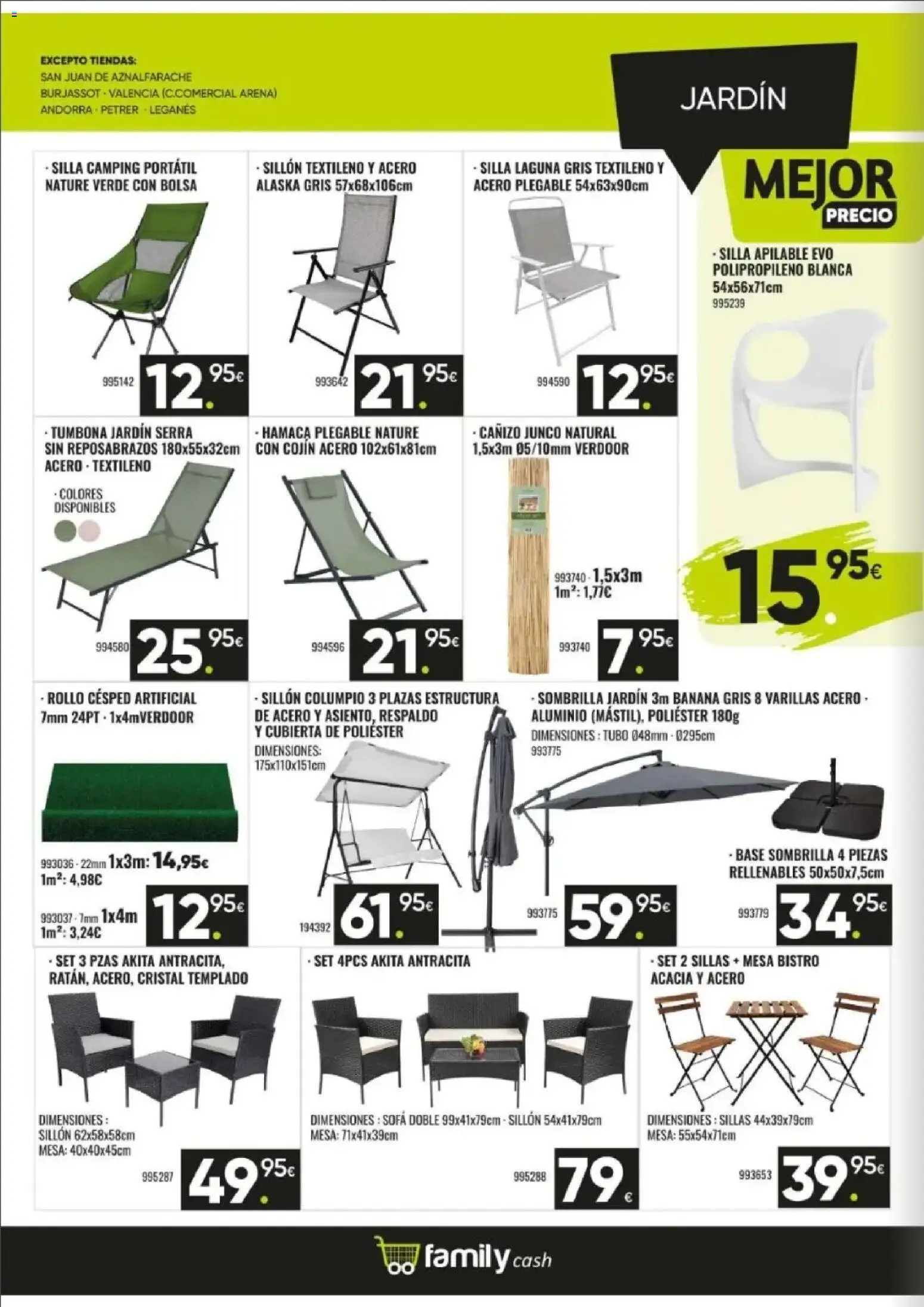 Family Cash folleto │ válido desde el 10/08/2026 | Página: 14 | Productos: Cojín, Sillón, Mesa, Silla