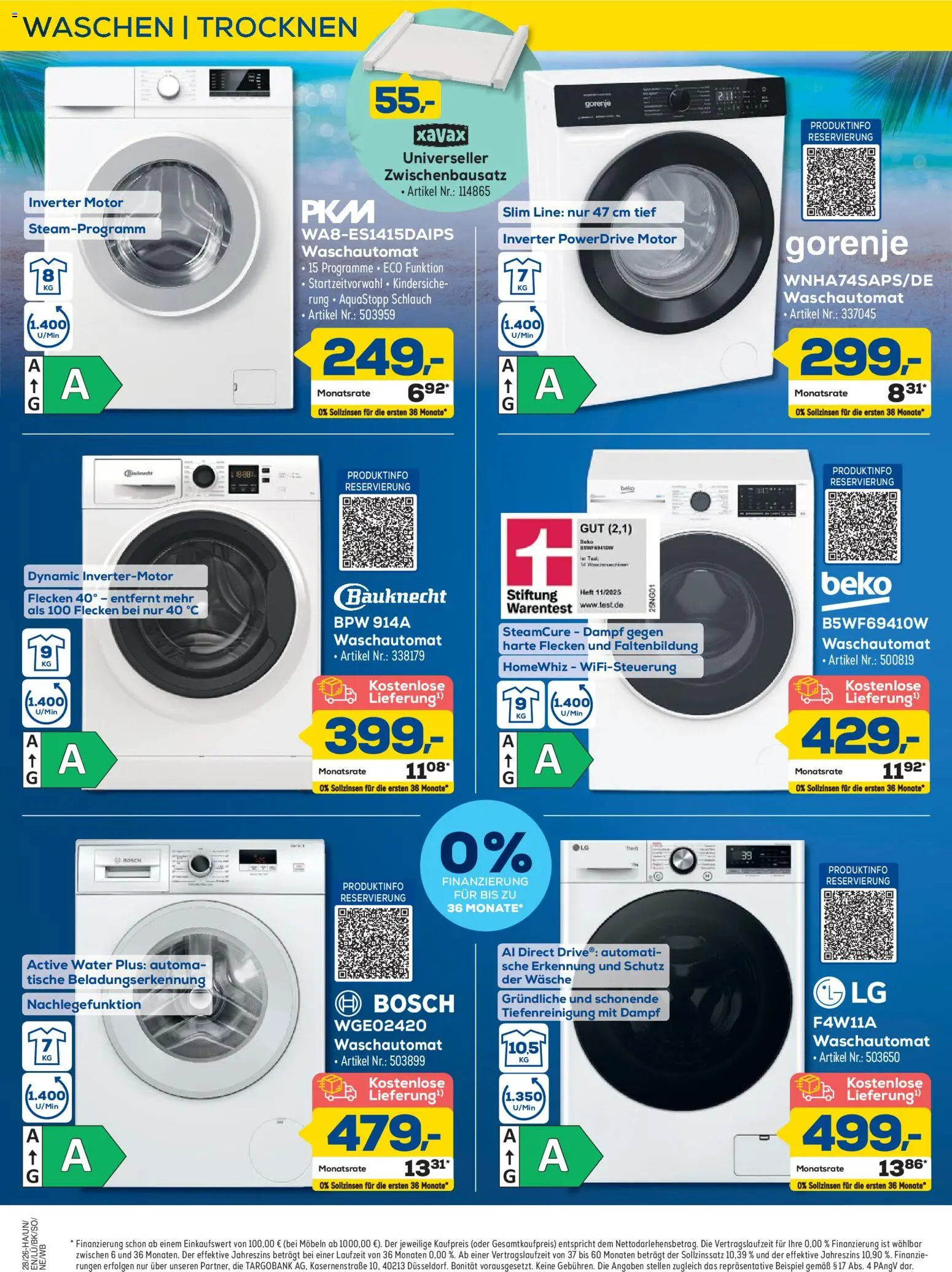 Euronics Prospekt Berlet – gültig ab 25.06.2026 | Seite: 2 | Produkte: Bosch, Gorenje