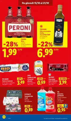 Anteprima del volantino RIO MARE Tonno al naturale, 4x 56 g (sgocc.) confezione 1 kg (sgocc.) = 15.58 € valido a partire dal 15/10/2026 | Pagina: 16