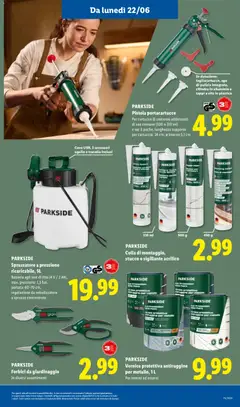 Anteprima del volantino Lidl volantino valido a partire dal 18.06.2026 | Pagina: 37 | Prodotti: Colla, Nebulizzatore, Alluminio, Batteria