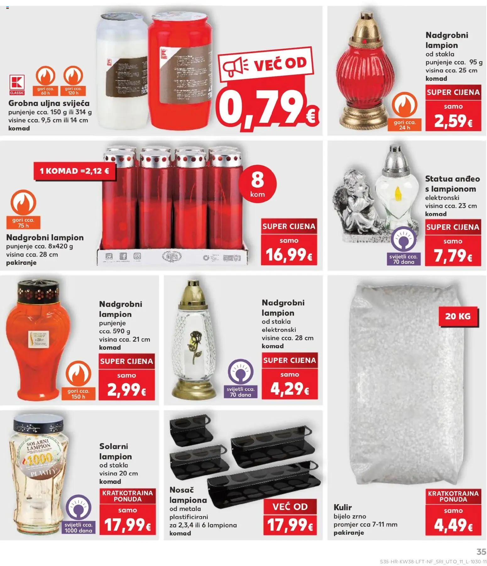 Kaufland HR akciós ujság - amely érvényes a következő dátumtól: 2026.09.16. | Oldal: 35