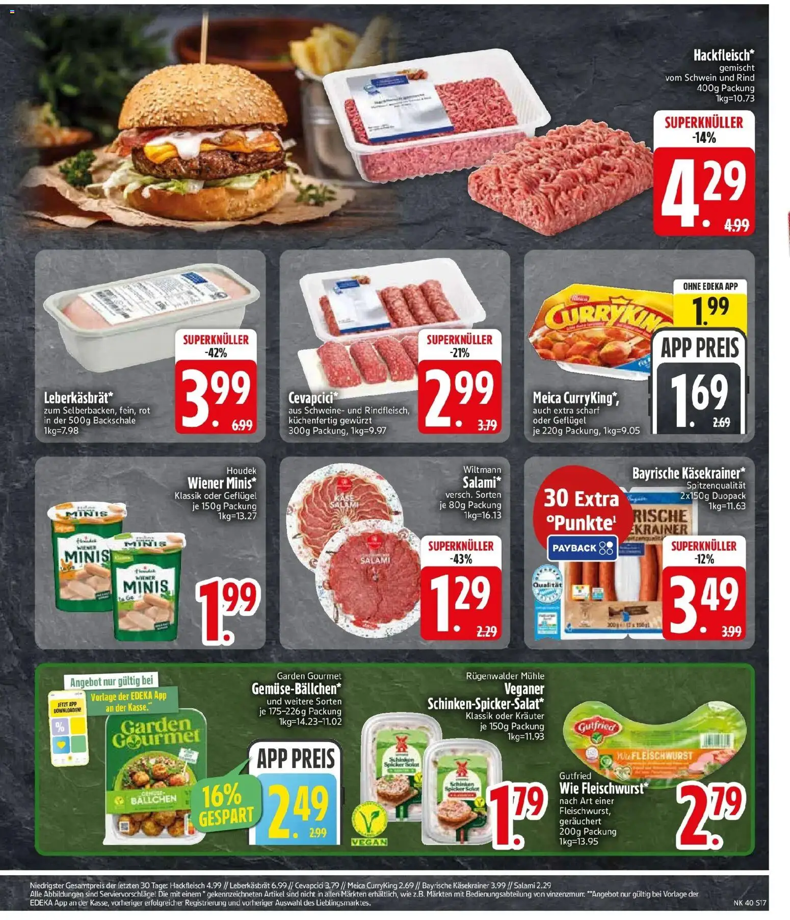 Edeka Prospekt Vilsbiburg – gültig ab 28.09.2026 | Seite: 19 | Produkte: Mühle, Meica, Rindfleisch, Hackfleisch
