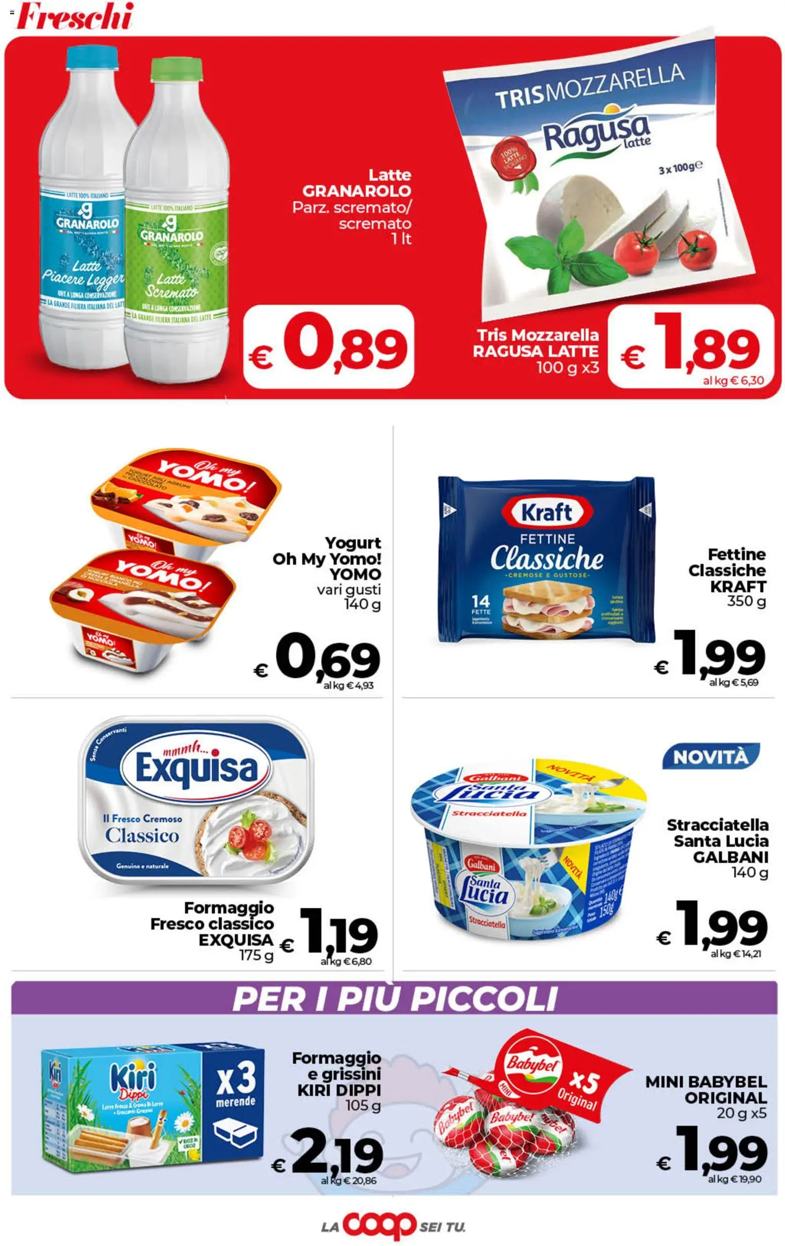 Volantino COOP del 21/08/2026 | Pagina: 15 | Prodotti: Cioccolato, Latte, Formaggio, Stracciatella
