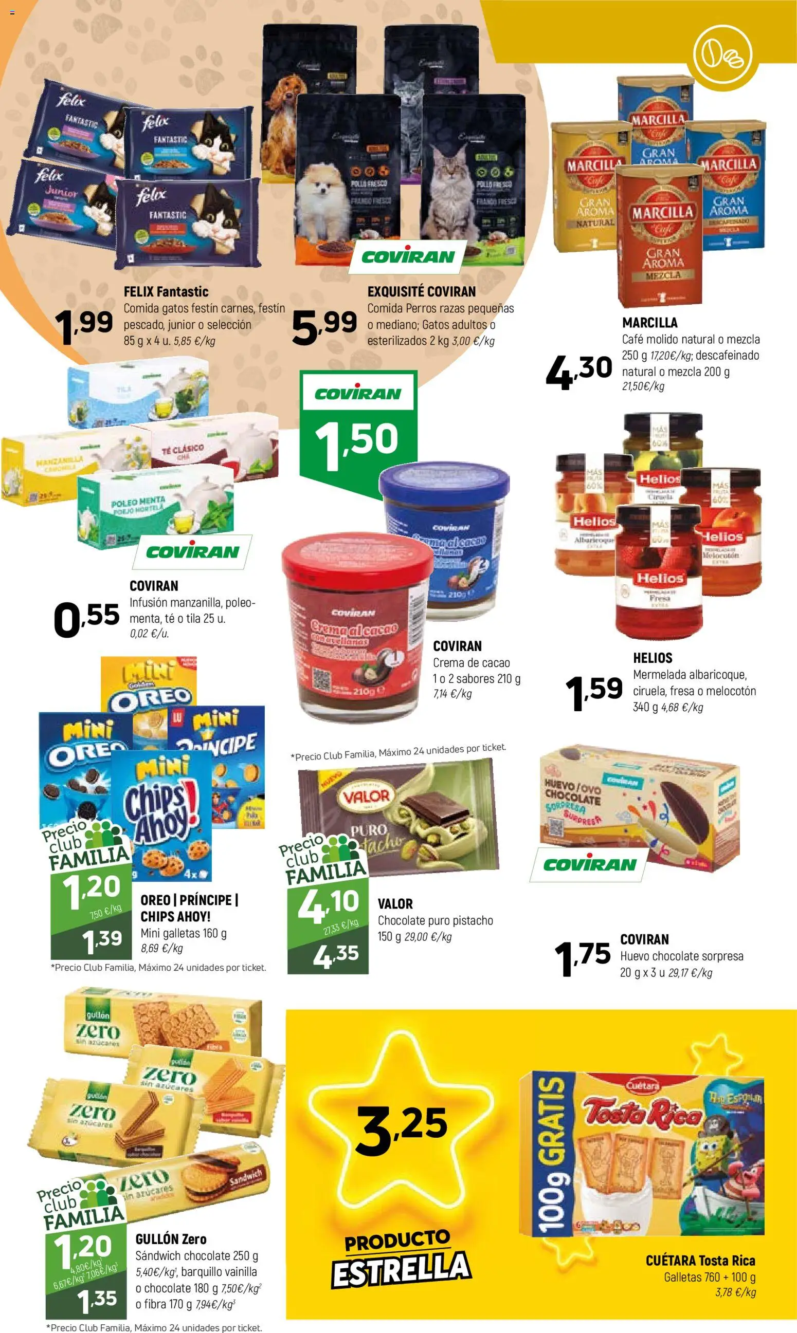 Coviran ofertas │ válido desde el 10.03.2026 | Página: 10 | Productos: Café, Crema, Galletas, Φρυγανιές σικάλεως