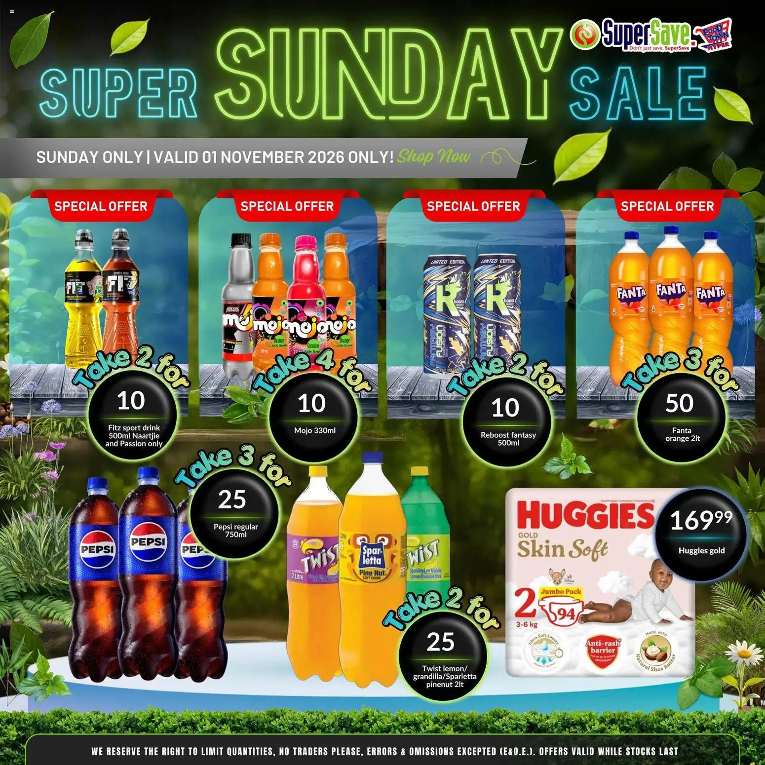 New Super Save catalogue – valid from 01/11/2026 | Page: 7 | Products: Fanta, Lemon